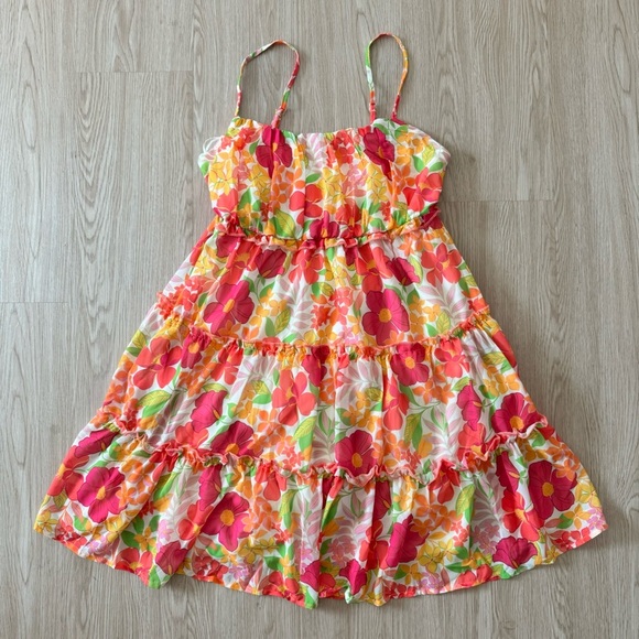 Pinkblush floral chiffon dress nwot - Picture 5 of 5